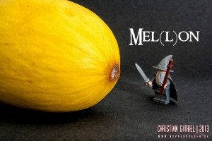 lego minifig noppenquader moc sprich freund und tritt ein melone melon