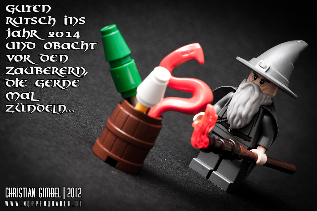 Lego Gandalf zündelt an Silvester - Artikelbild