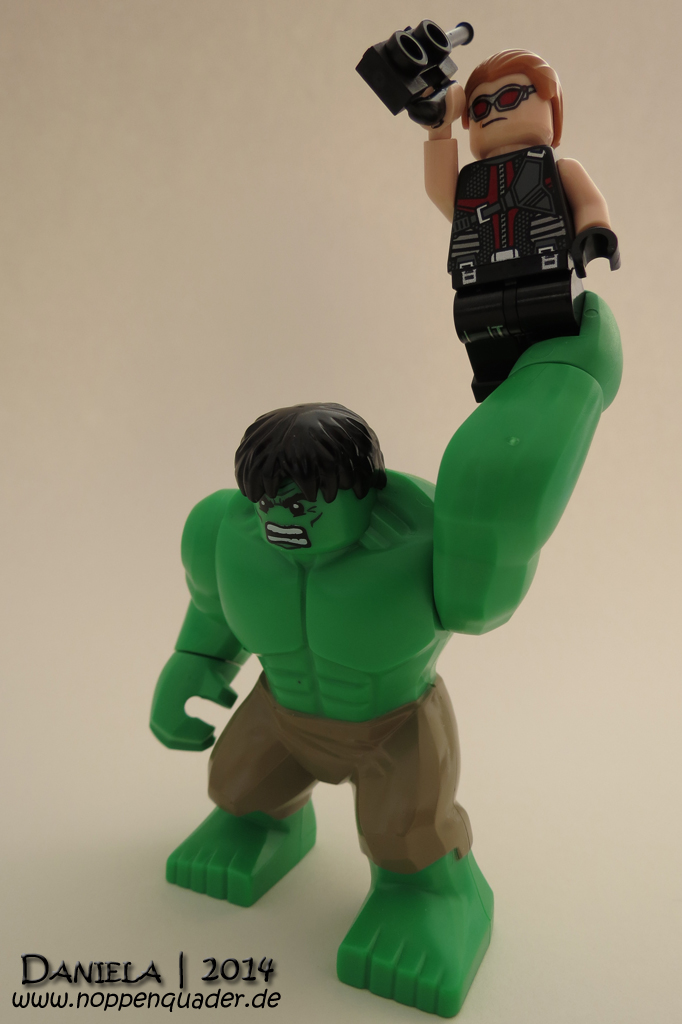 Hulk Marvel Lego Minifig Hawkeye
