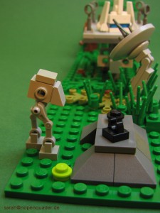 lego minifig noppenquader moc star wars endor ewok village landing platform shield generator bunker
