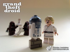 lego, noppenquader, star wars, droid, droide, luke, skywalker, moc, legophotography, minifig, minifigs