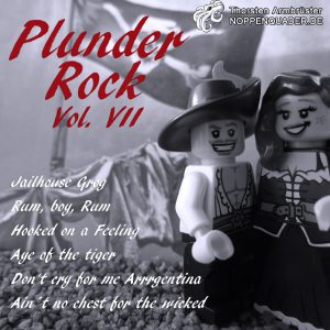 lego plunder pirate pirates pirat noppenquader heartrock rock music musik cd cover moc minifig minifigs